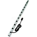 Wiremold Wiremold CabinetMATE Power Strip, 10 Outlets, 15A, 6' Cord 4810ULBC*